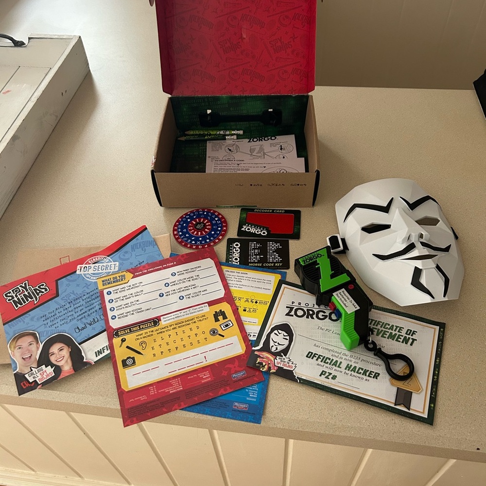 Spy Ninja Hacker Kit with Mask and Gadgets
